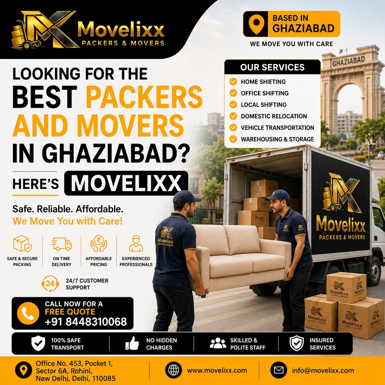 packers and movers in ghaziabad, NCR