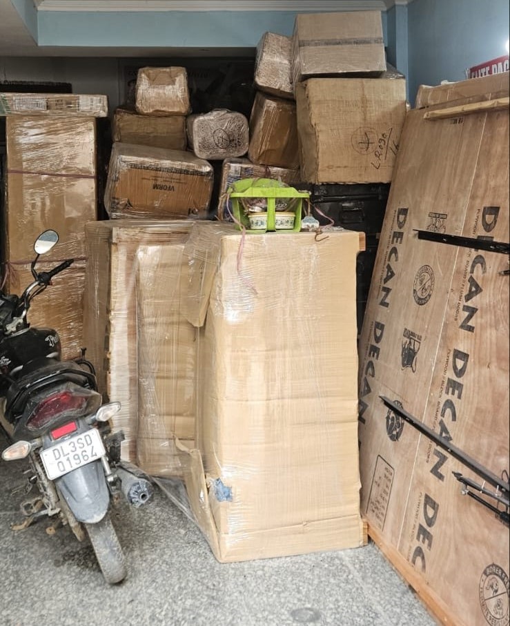 Clean Secured Storage Warehouse Area